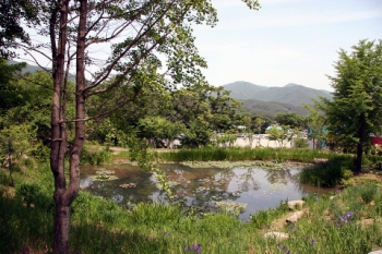 해여림식물원 연못